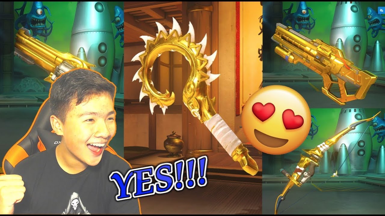 how to get golden weapons in overwatch